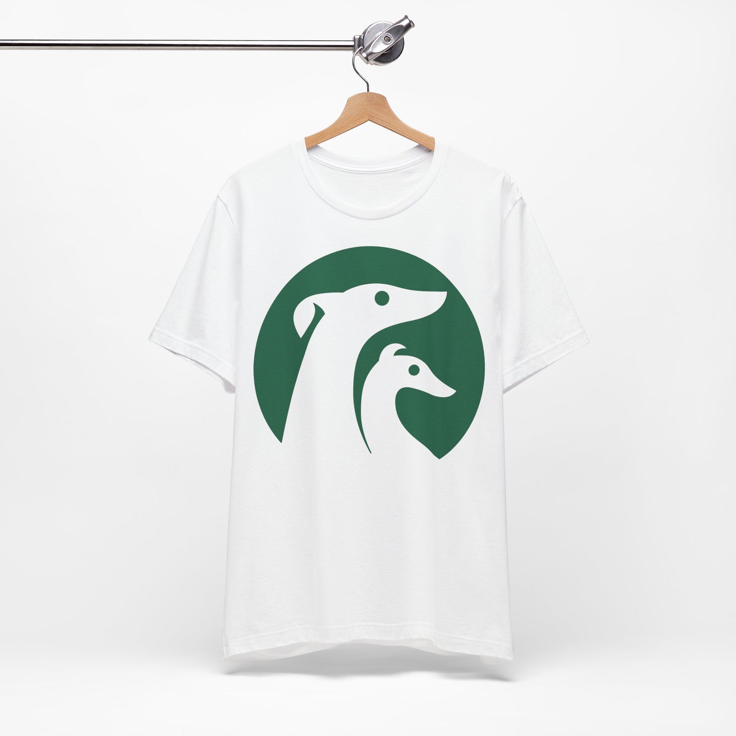 DEEL Sighthound Rescue Tshirt (White + Green)