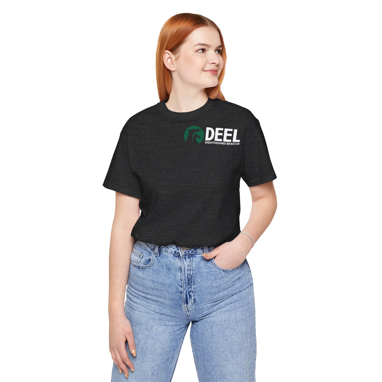 DEEL Sighthound Rescue Tshirt (Black + White)