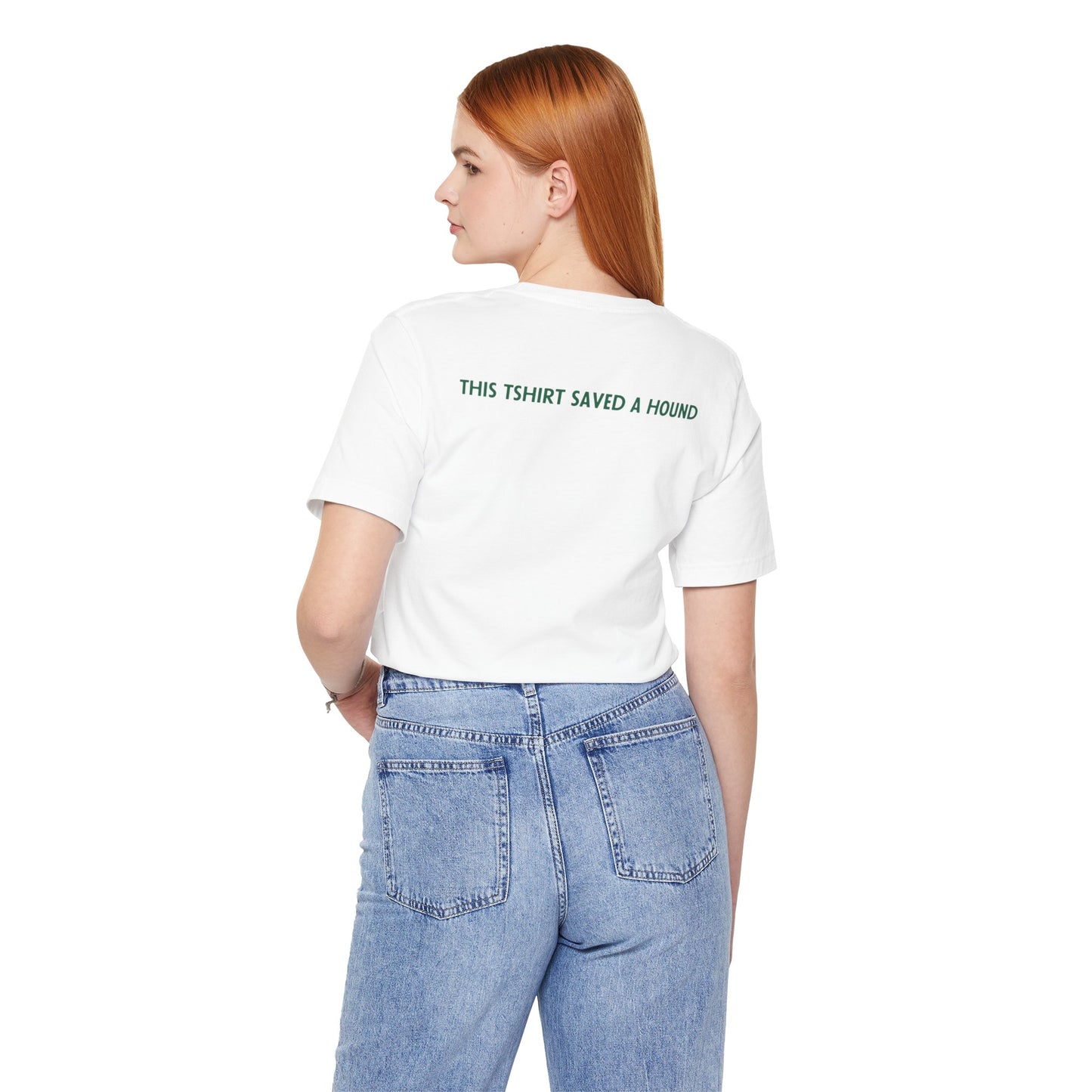 DEEL Sighthound Rescue Tshirt (White + Black)