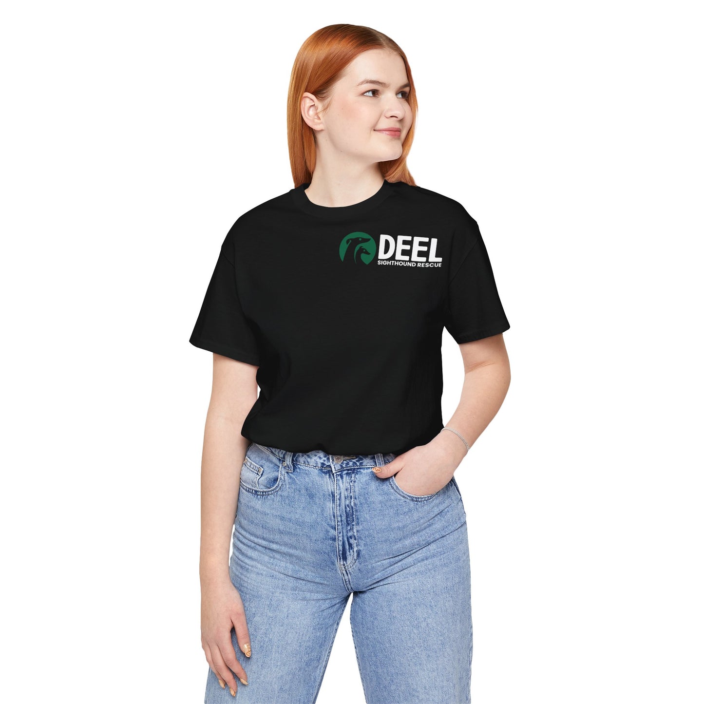 DEEL Sighthound Rescue Tshirt (Black + White)