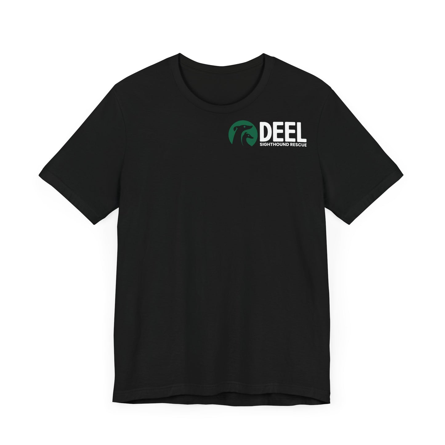 DEEL Sighthound Rescue Tshirt (Black + White)