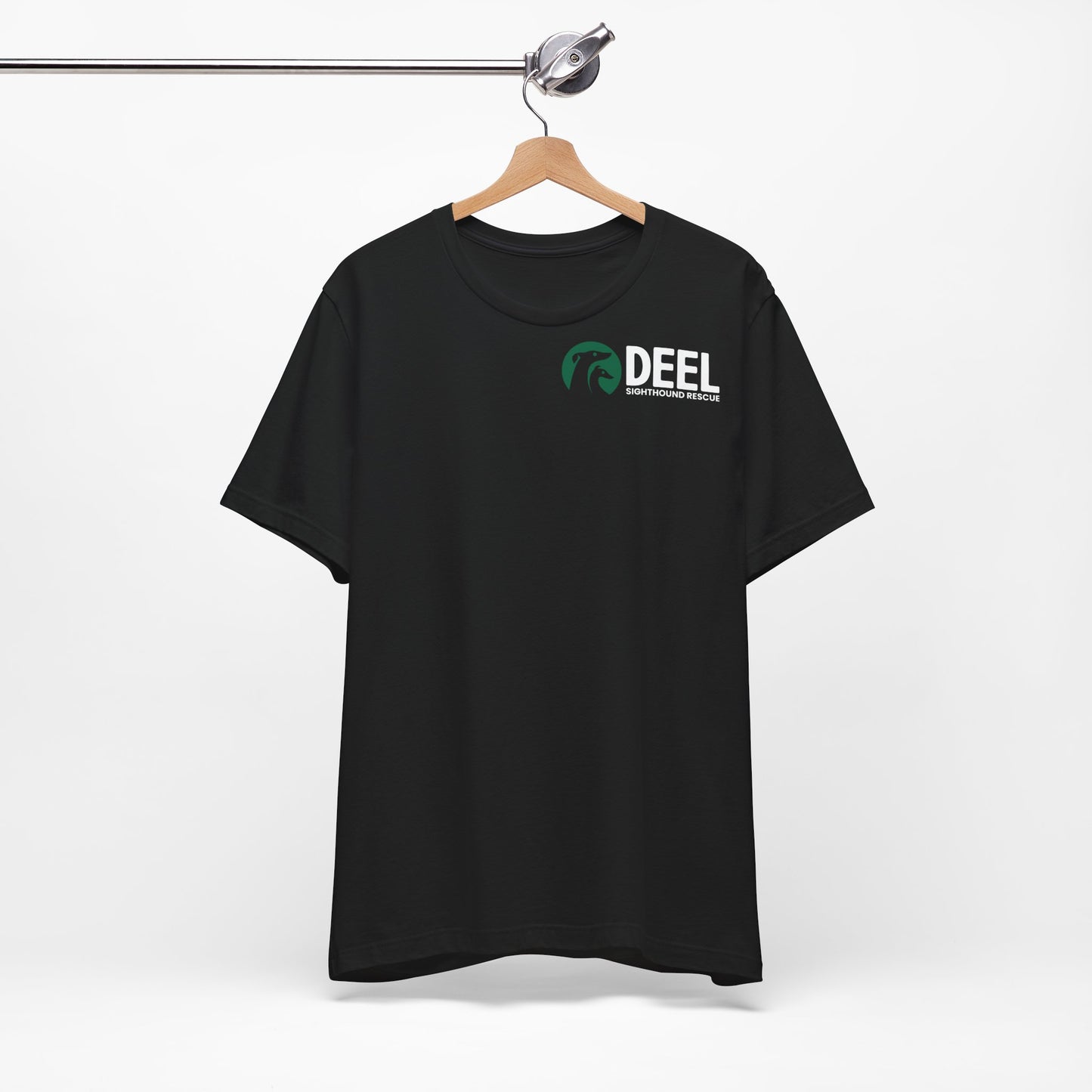 DEEL Sighthound Rescue Tshirt (Black + White)