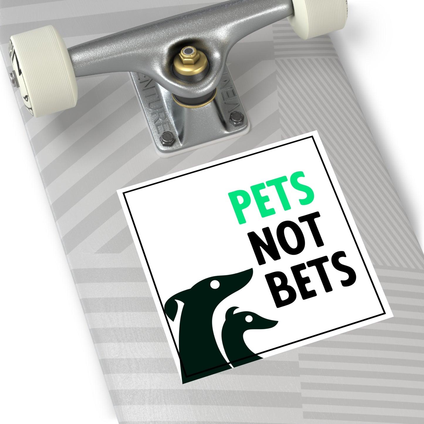 Pets Not Bets Sticker
