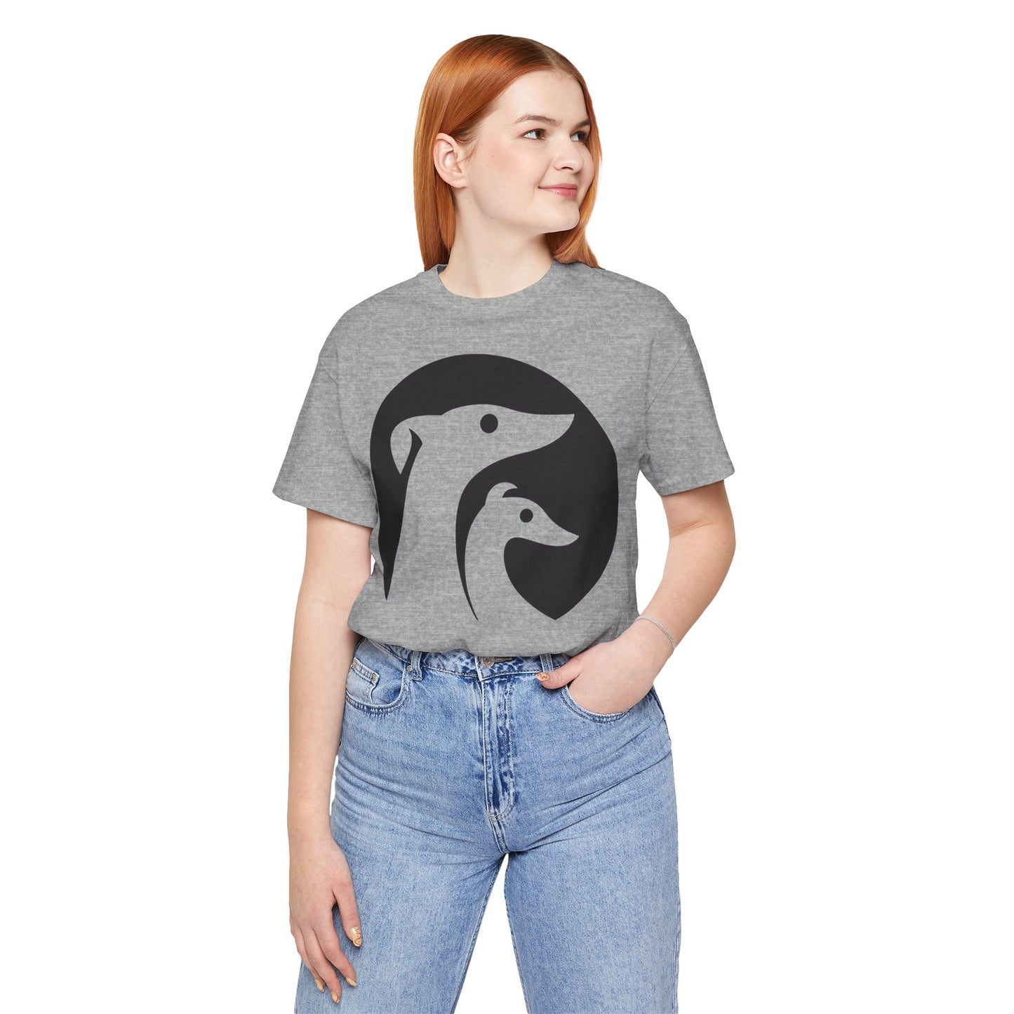 DEEL Sighthound Rescue Tshirt (Grey + Black)
