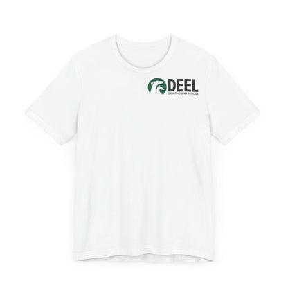 DEEL Sighthound Rescue Tshirt (White + Black)